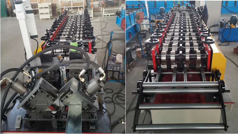 Combined Stud And Track Rolling Forming Machine Middle Plate Welded 6 Ton