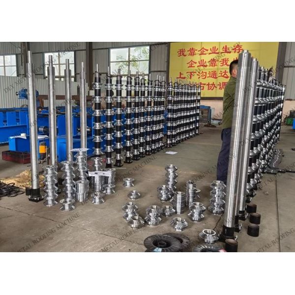 CE Ppgi 380 V Plc Sheet Roll Forming Machine Automatic Control