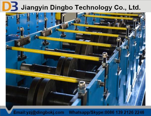 Buy Gcr 15 Z purlin roll forming machine with 15 rows Rollers / PLC vector inverter at wholesale prices