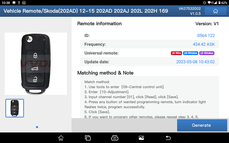 Launch X431 Key Programmer