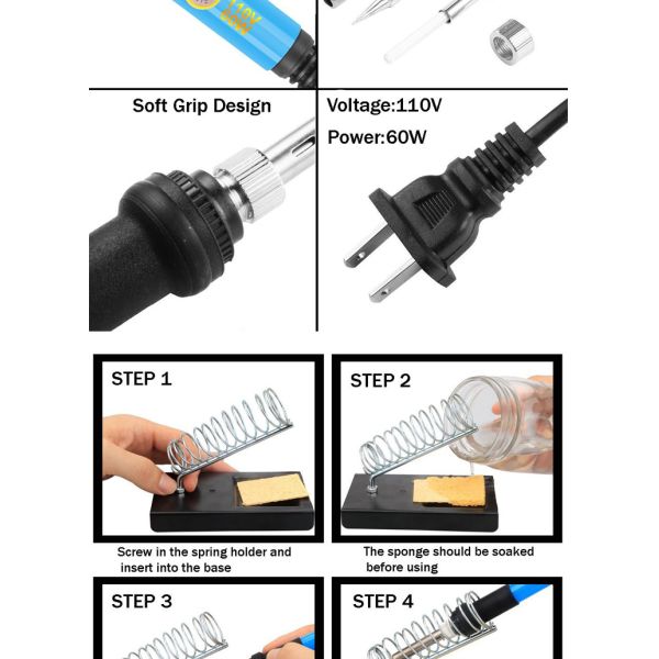 Digital Multimeter Electronics Soldering Kit , Portable Soldering Accessories Kit K018