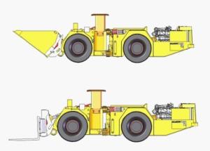 China Large Capacity Remote Control End Loader , 4³ Automated Mining Equipment on sale