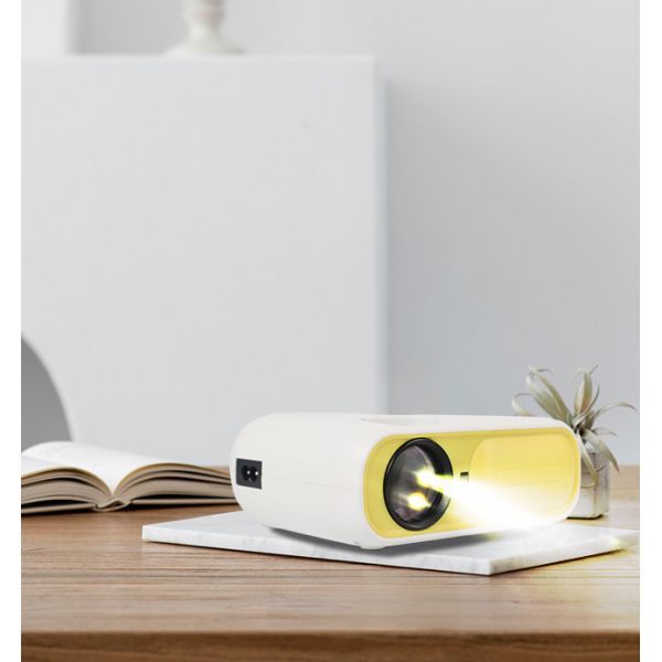 USB HDMI AV Input Portable Mini LCD Projector 100 ANSI High Lumens 40 - 130 Inch
