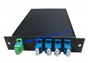 China 8 Channel optical fiber multiplexer , high speed multiplexer LC Connector on sale