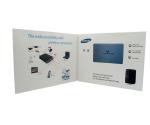 Offset printing video book / video card with high quality artificial handmade4.3