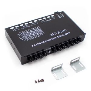 Quality 24v Amplifier EQ5 Segment Aux Equalizer Car Audio EQ Tuning Crossover for sale