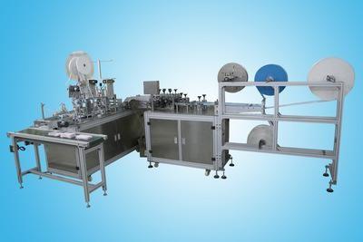 Buy Flat 3 Ply Face Mask Making Machine With Computer Program Control at wholesale prices