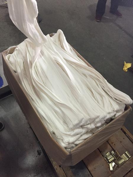 Full - Dull Luster Polyester Tow 3.3dtex Raw White 100% Virgin PSF Fiber