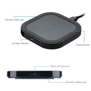 China 2018 new factory cheap Wholesale for iPhone Wireless Charger 10W/5W fast wireless charger for IOS & Android on sale