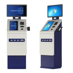 Hospital Automated Teller Machine ATM Dual Screen Cash Recycle Credit Payment