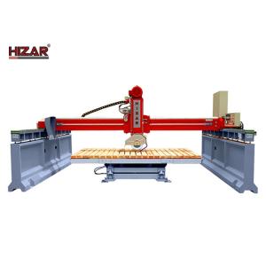China Infrared Pillar Guide Bridge Cutting Saw 360 Degree Rotation And 85 Degree Tilt Work Table Stone Cutting Machine on sale