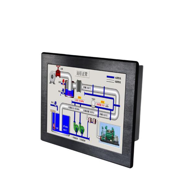 Buy 15'' Embedded LCD Rugged HD All In One Fanless Resistive Panel Pc Touchscreen J1900 at wholesale prices