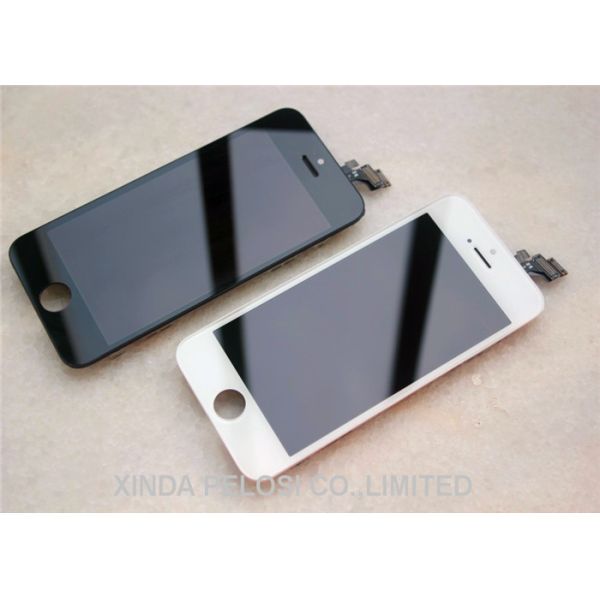 TFT Iphone 5 LCD Screen White Black 1136*640 Pixel Retina Display With Antistatic bag