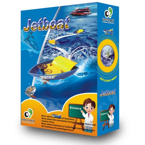 For Children Jet Boat DIY Educational Toys Educational Assembling