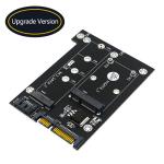 2 In 1 MSATA / M.2 NGFF SSD To Dual SATA3 Adapter With Full Height Profile