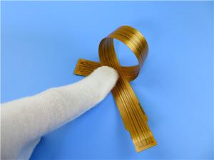 China Double Sided Flexible PCB with 1oz Copper and Immersion Gold plus Head Connectors for Equipment Controller on sale