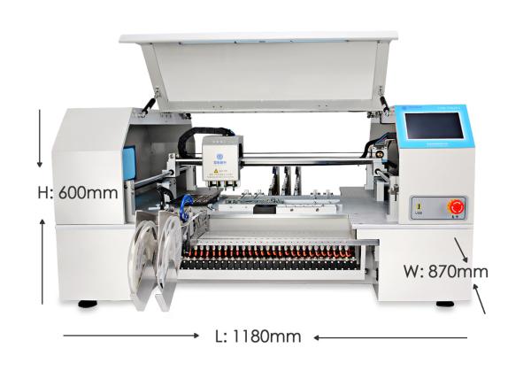 Buy Charmhigh CHMT560P4 SMT P&P Machine , SMT Chip Mounter 0402-5050 SOP QFN at wholesale prices