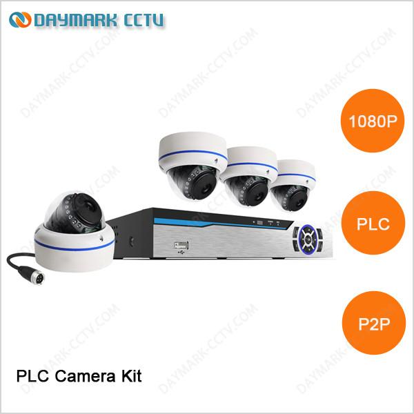 Buy 1080p HD ir dome power line communication camera security system for home at wholesale prices