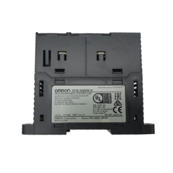 CP1E-N30DR-D Omron PLC CP1E Controller Intelligent PLC Relay Module