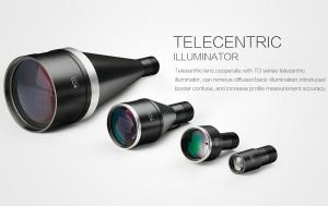 Customized Bi Telecentric Lens High Elecentricity Low Distortion For Telecentric Optical System