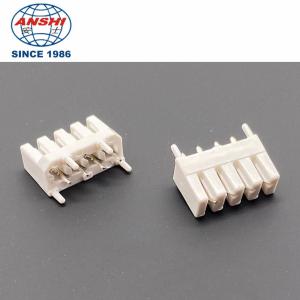 China Krone Type 45degree PCB IDC Terminal Block Connector 4 Pin Pitch 3.81mm on sale
