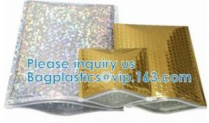 Quality Re-close Lipstick Mascara Travel Packaging, Bubble Padded Zipper Bag, Cushioned Postal Bags With Zipper for sale