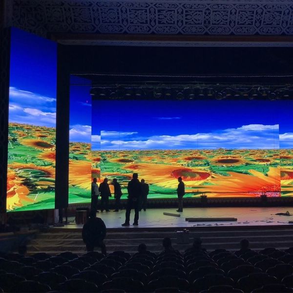 Full Color Flexible P2 P2.5 P3 P4 P5 LED Video Curtain Screen