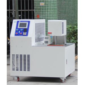 Vulcanized 2m/s Rubber Testing Machine , Antirust Low Temperature Brittleness