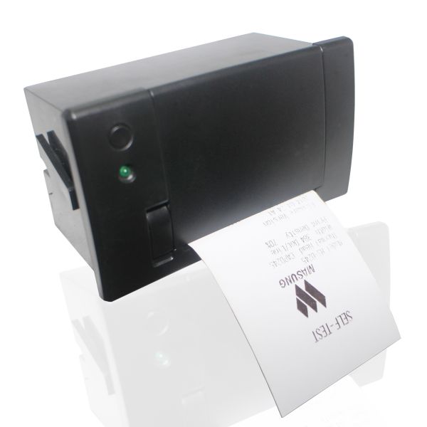 Buy Custom 2 Inch Barcode Label Printers For Gas Pump Station , Panel Mount 58mm Printer at wholesale prices