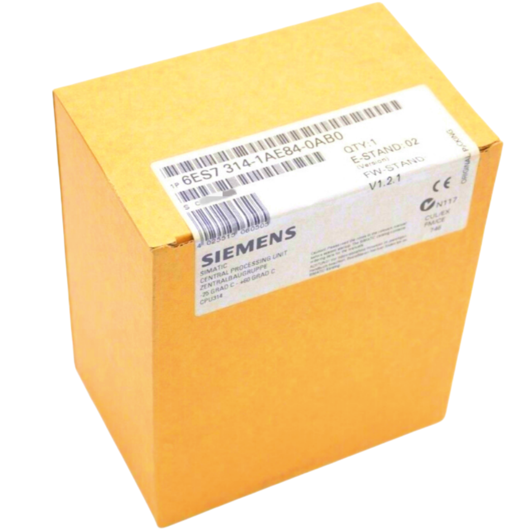 SIEMENS 6ES7314-1AE84-0AB0 SIMATIC S7-300,CPU 314 FOR EXTENDED. TEMPERATURE RANGE ADDITIONAL POWER SUPPLY 24V DC