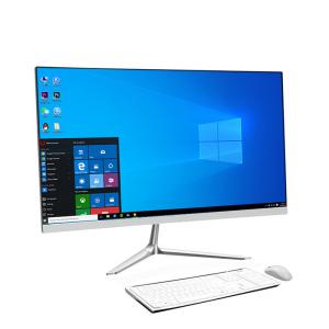 China High Frequency 2.0-3.6GHz Core I3 I5 I7 CPU 19-23.6 inch LED Desktop Computer for Office on sale