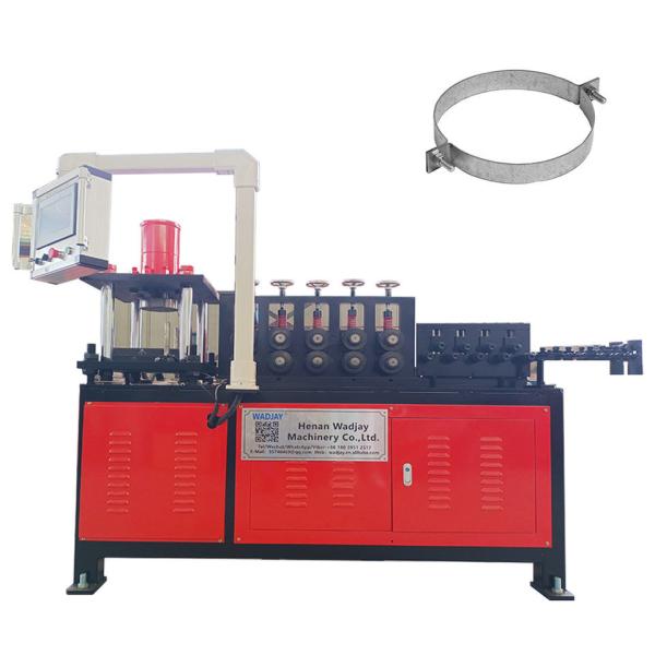 Buy CNC Automatic Cable Clamp Fasteners Split Pipe Hanging Clamp Making Machine at wholesale prices