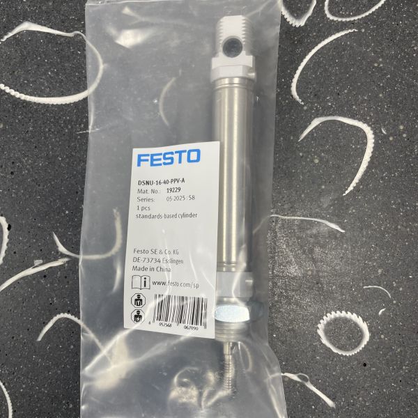Synthetic Hydraulic Fluids Compatibility DSNU-16-40-PPV-A 19229 I FESTO I Standard Cylinder with ISO 4401 Standards