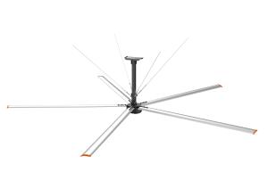 Quality User Friendly 24FT HVLS Ceiling Fan For Automotive Plant With Centralized Control System for sale