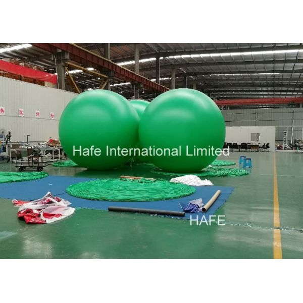 2.5 M Advertising Helium Balloons With Led Lights Logo Branding Customize Printing