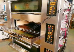 Quality Stone Deck Pizza Oven , Stainless Steel Door Commercial Bread Oven for sale