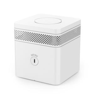 China App Control Tuya Wireless Zigbee Smoke Sensor 85db Buzzer Alarm / Network Alarm on sale