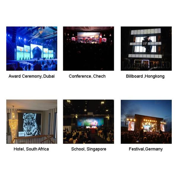 640*640mm P5 Outdoor Led Screen , High Brightness Led Display IP 65 Level