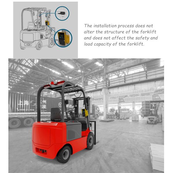 Forklift Onboard Intelligent Truck Scale Weighing System
