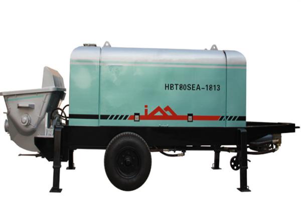 Buy Electric High Pressure Concrete Pump with Constant Power Plunger Pump Re - pumping Function at wholesale prices
