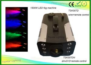 7 Different Colors Indoor Stage Fog Machine 3 - In - 1 Led Remote Control / Dmx512