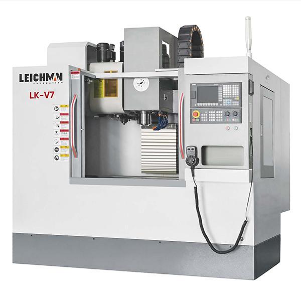 Buy Linear Guideway 3 Axis Vertical Machining Center 4 Axis Metal CNC Milling Machine LK-V7 at wholesale prices