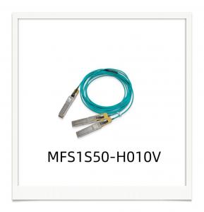 China MFS1S50-H010V 200GbE To 2x100GbE Active Fiber Optic Cable InfiniBand Cables Mellanox AOC cable on sale