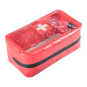 Buy cheap 3l Red Waterproof First Aid Bag With Transparent Window Moisture Resistant from wholesalers