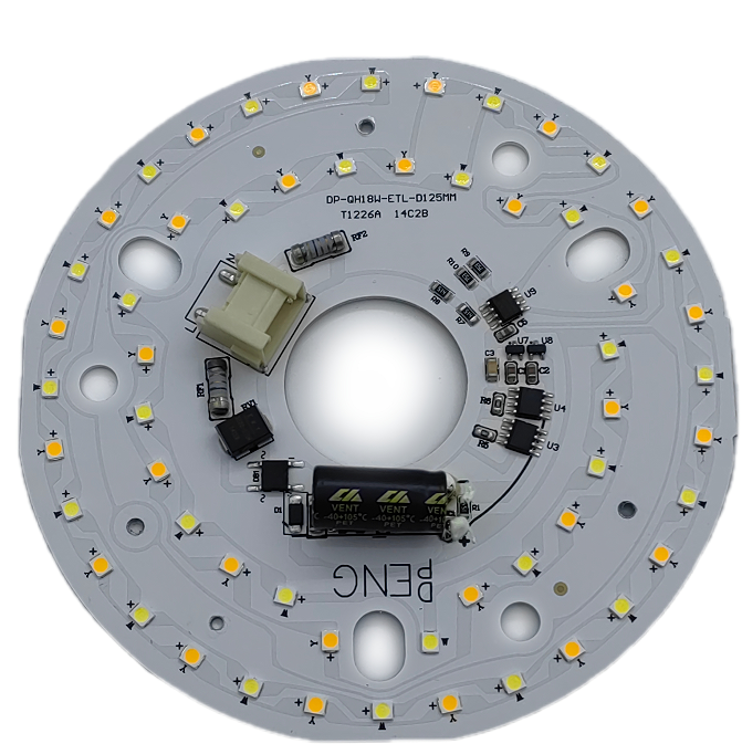 125mm 22W 4.92" Driverless Dia125mm ETL FCC Approved Led Ceiling Fan Light Replacement Ceiling Fan Led Light Kit