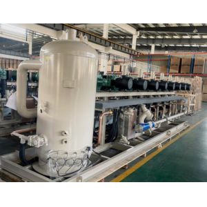 8 Parallel 615Hp Condensing Unit With Screw Compressors Rack