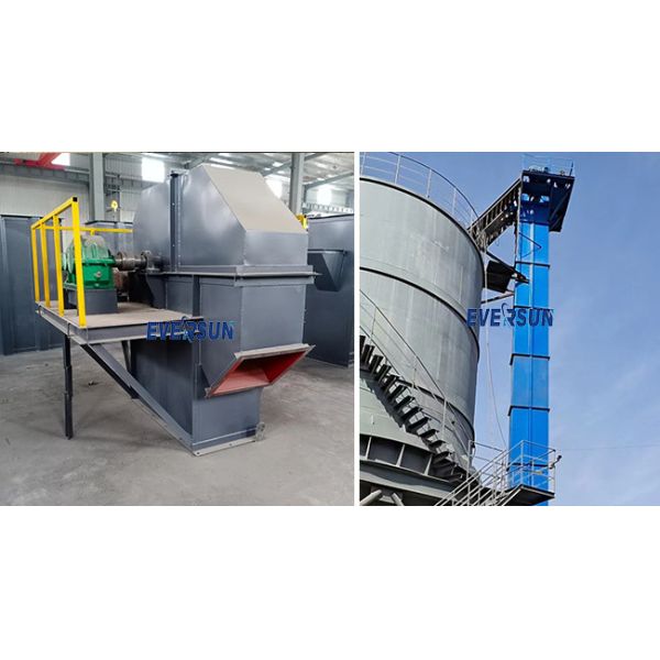 Customizable NE 2.5-260L Chain Bucket Elevator Vertical Transportation For Grain Ore