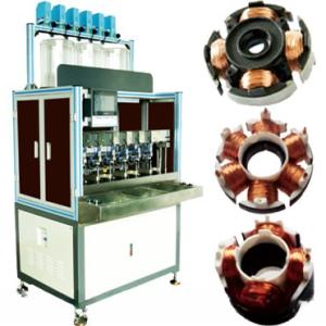 Quality Multi-pole Ring Armature Coil Winding Machine With 5-axis Control and Motor Stator for sale
