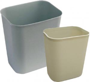 China Rectangular  plastic trash bin Fireproof single layer plastic on sale