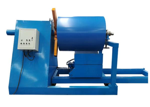 Automatic Hydraulic Decoiler Machine / Sheet Metal Decoiler With PLC Control
